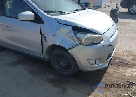 2015 Mitsubishi Mirage De/Rf из США, поврежденный, VIN ML32A3HJ3FH058492